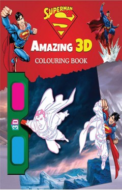 Superman Amazing 3D Colouring Book